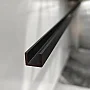 Алюминиевый профиль черный Изображение
