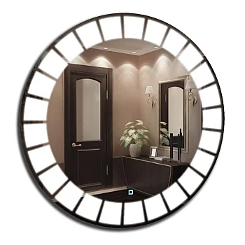Круглое зеркало с подсветкой Solya-3 Smart фото
