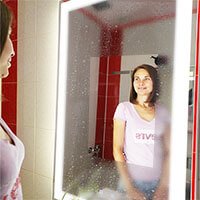 Зеркало с подсветкой и антизапотевателем изображение Зеркало с подсветкой и антизапотевателем фото